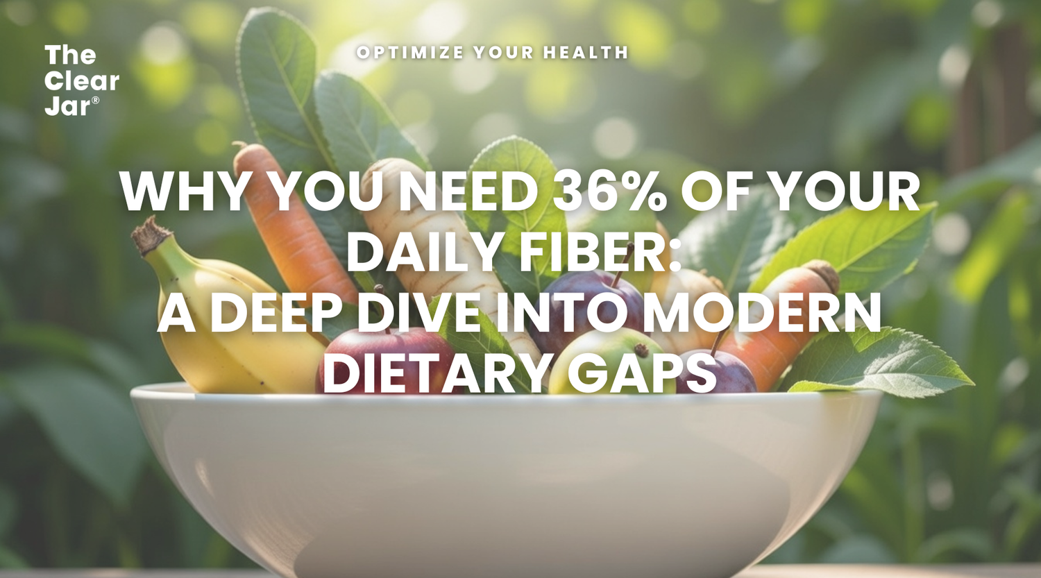 Why You Need 36% of Your Daily Fiber: A Deep Dive into Modern Dietary Gaps