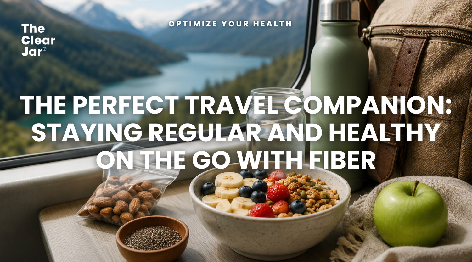 The Perfect Travel Companion: Staying Regular and Healthy on the Go with Fiber