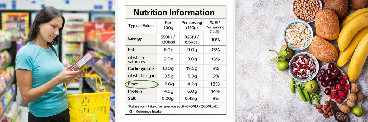 How to Read a Nutrition Label for Fiber: A Shopper’s Guide