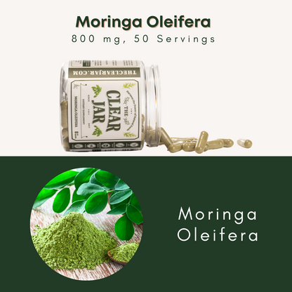 Moringa Oleifera - 100 Capsules