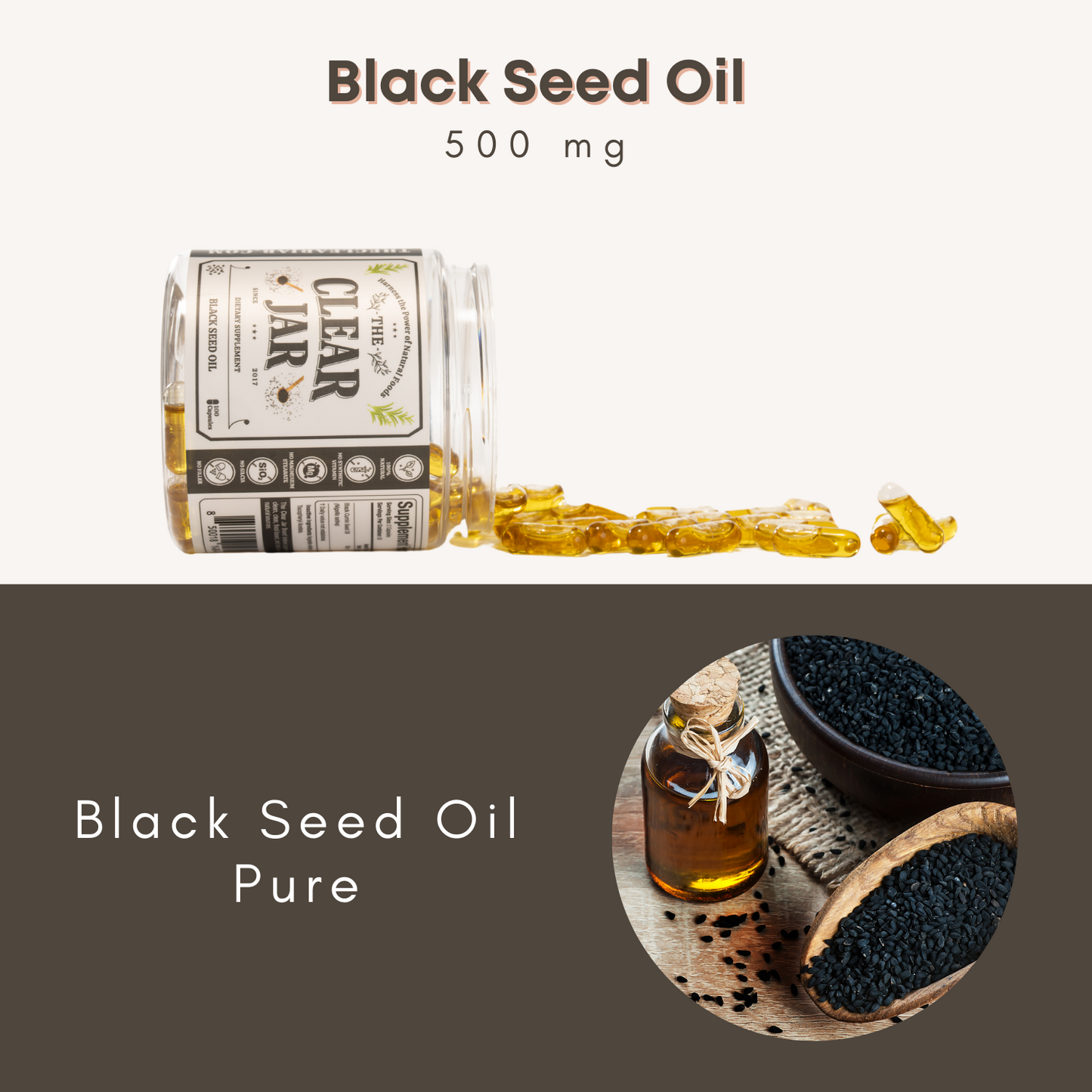 Black Seed Oil - 100 Capsules
